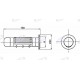 Uchwyt gumowy nasadzany 22x113mm