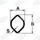 Rura 2m, profil cytrynka, 39,5x49, W2400, G5