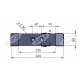Dłuto grządzieli RIPPER 360x80mm rysunek
