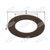 Tarcza do sprzęgła ciernego 120x68,5x3mm