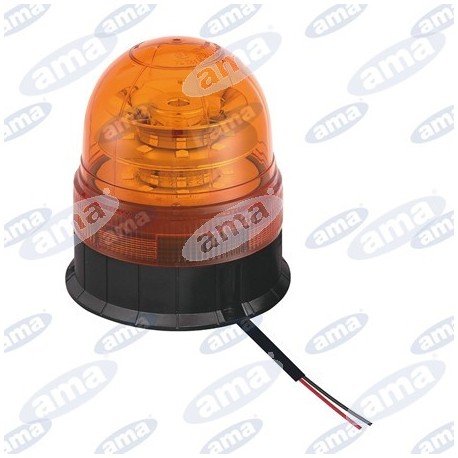 Lampa ostrzegawcza LED 12-24V mocowanie 3-śrubowe 16 LED