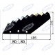 Nóż do paszowozu 530x8 mm, Kuhn- zamiennik, hartowany