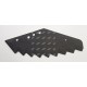 Nóż do paszowozu 530x8 mm, Kuhn- zamiennik, hartowany