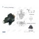 Czujnik stop 12/24V,12-5A/8-3A COBO 4X6,3mm,IP67