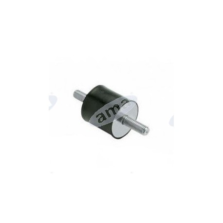 Amortyzator gumowy męski/męski typ A, Fi 30x20 mm, M6x20 mm
