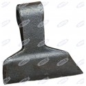 Bijak młotkowy 120x40x20,5 R110, Technos P3