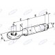 Ucho zaczepu, obracane 1500kg, homologacja DGM-RA 702-f-96