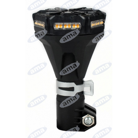 Lampa ostrzegawcza LED płaska 12V IP67 36 LED 8,5W