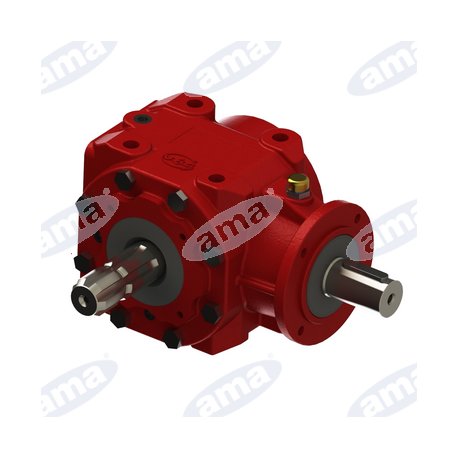 Przekładnia kątowa ze sprzęgłem kierunkowym do kosiarek 1:3 - 22,1kw (540 RPM)