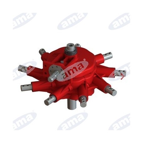 Przekładnia skośna kątowa do zgrabiarki 9