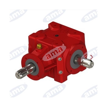 Przekładnia kątowa do kosiarek 1:3 ze sprzęgłem jednokierunkowym 46kw (540 RPM)