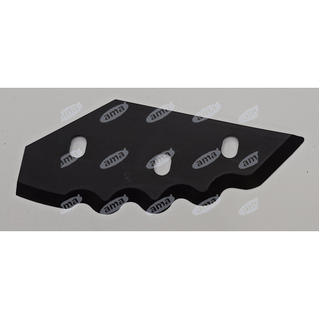 Nóż do paszowozu SGARIBOLDI CL 04.014 LEWY 18x13x5– napawany, zamiennik zamiennik