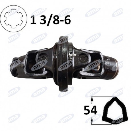 Kompletny przegub homokinetyczny na rurę 54mm