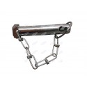 Sworzeń zaczepu z łańcuszkiem i zawleczką 24 x 135 mm