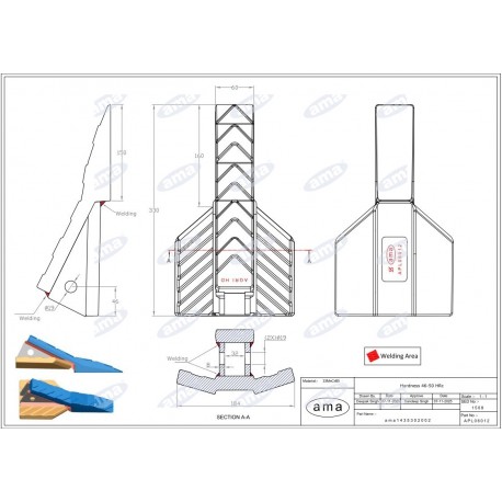 Dłuto odkówka UNIA