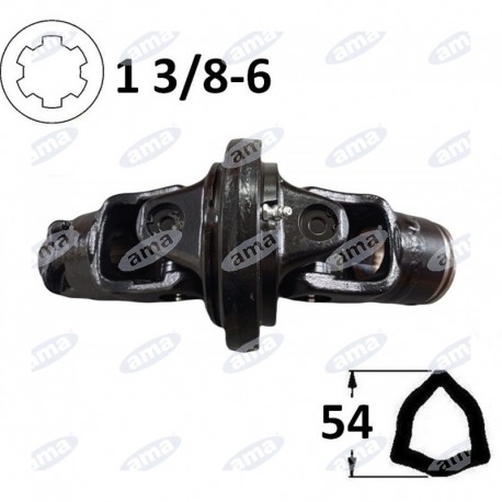 Kompletny przegub homokinetyczny na rurę 54mm SMART LINE