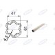 Rura zewnętrzna SMART LINE 2m, profil gwiazdka, S5, W2500, G8 - 61x47      Katalog Produkty 