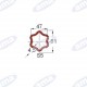 Rura zewnętrzna SMART LINE 2m, profil gwiazdka, S5, W2500, G8 - 61x47      Katalog Produkty 