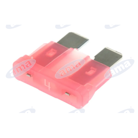 Bezpiecznik 4A, różowy