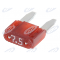 Mały bezpiecznik 7,5A, bordowy