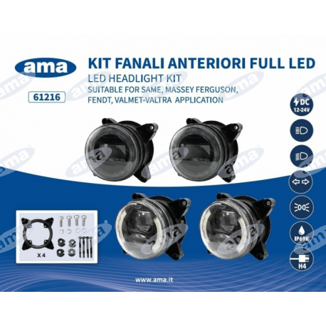 Reflektor LED – zamiennik do maszyn rolniczych: New Holland, John Deere, Case, Massey Ferguson.