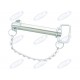 Sworzeń zaczepu z łańcuszkiem i zawleczką 35 x 183 mm
