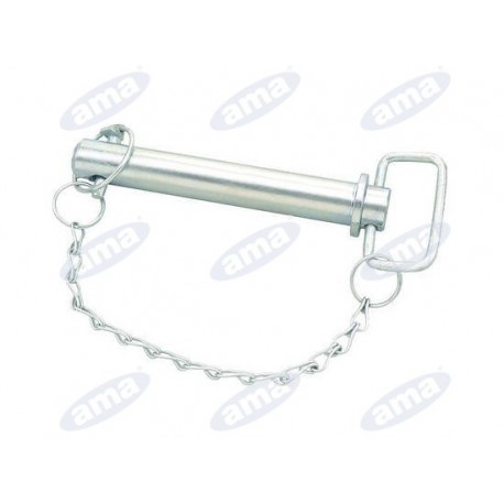 Sworzeń zaczepu z łańcuszkiem i zawleczką 35 x 183 mm