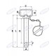 Sworzeń zaczepu z łańcuszkiem i zawleczką 35 x 183 mm