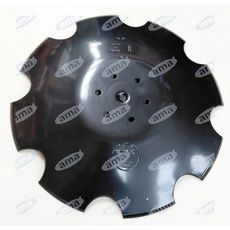 Talerz do agregatu talerzowego, zębaty 460 mm, 5 otworowy, grubość 5 mm