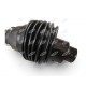 Wał ze sprzęgłem zapadkowym L1600, 460Nm osłona FLEX harmonijkowa z obu stron