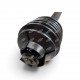 Wał ze sprzęgłem zapadkowym L1600, 460Nm osłona FLEX harmonijkowa z obu stron