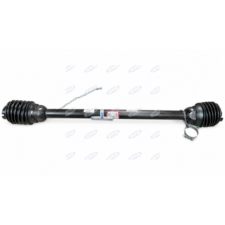Wał ze sprzęgłem zapadkowym L1600, 460Nm osłona FLEX harmonijkowa z obu stron