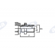 Szybkozłącze hydrauliczne FASTER 22x1,5 z gwintem zewnętrznym - męskie CNV