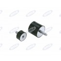 Amortyzator gumowy żeński/męski typ B, Fi 20x15 mm, M6x6 mm, M6x16 mm
