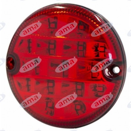 Lampa LED, czerwona STOP, 9-33V